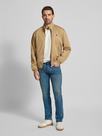 Emporio Armani Regular Fit Jeans mit Logo-Patch Jeansblau 1