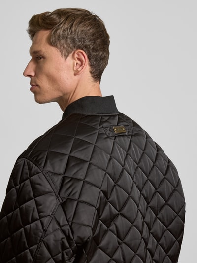 HUGO Regular Fit Steppjacke mit Stehkragen Modell 'BICOL2541' Black 3
