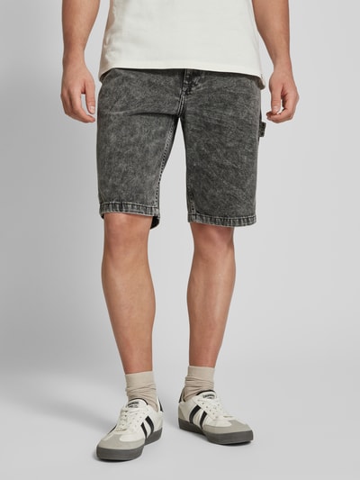 Dickies Jeansshorts mit Eingrifftaschen Modell 'GARYVILLE' Hellgrau 4
