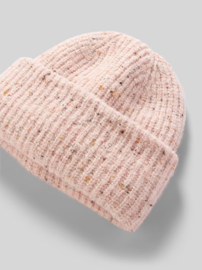 OPUS Beanie mit Woll-Anteil Modell 'Aderi' Hellrosa 2