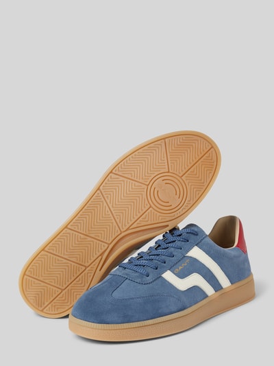 Gant Sneakers met labelprint, model 'Cuzmo' Marineblauw - 4