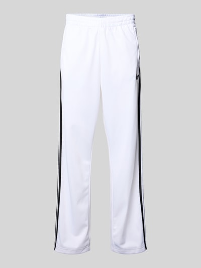 adidas Originals Regular fit Sweatpants met Labelprint Wit - 2