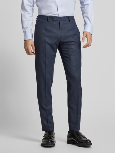 Strellson Slim fit pantalon met steekzakken, model 'Kynd' Donkerblauw - 4