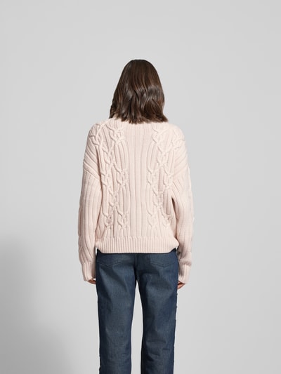 Iro Pullover mit gerippten Abschlüssen Beige 5