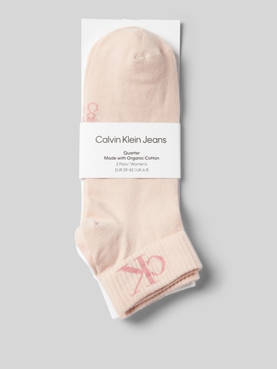 Calvin Klein Jeans Socken mit Label-Details im 2er-Pack Hellblau 3