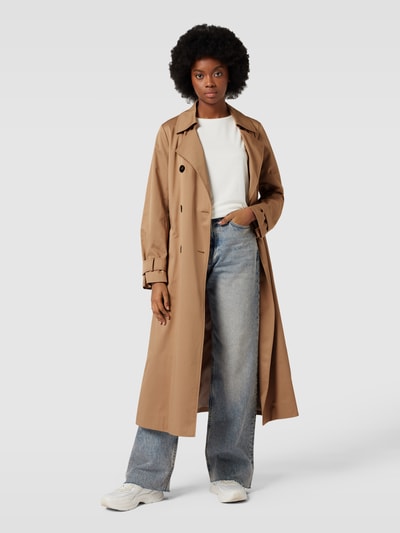 comma Trenchcoat mit Bindegurtel camel online kaufen