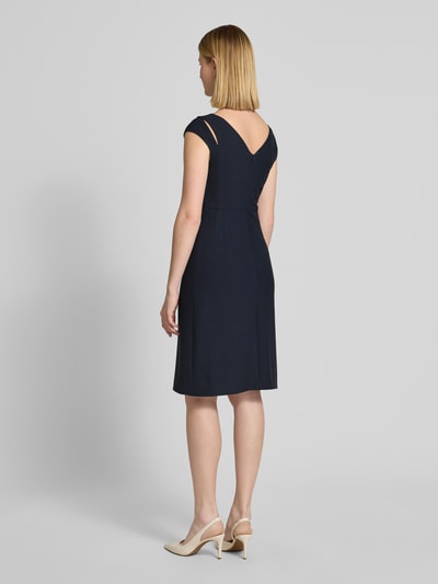 BOSS Minikleid mit Kappärmeln Modell 'Dileky' Marine 5