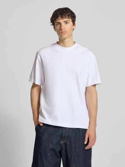 JACK & JONES T-Shirt mit Label-Detail Modell 'EURBAN EDGE' Weiss 4