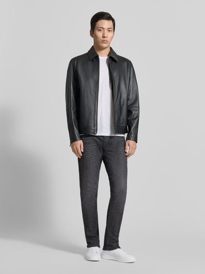 Emporio Armani Jeans mit Eingrifftaschen Mittelgrau 1