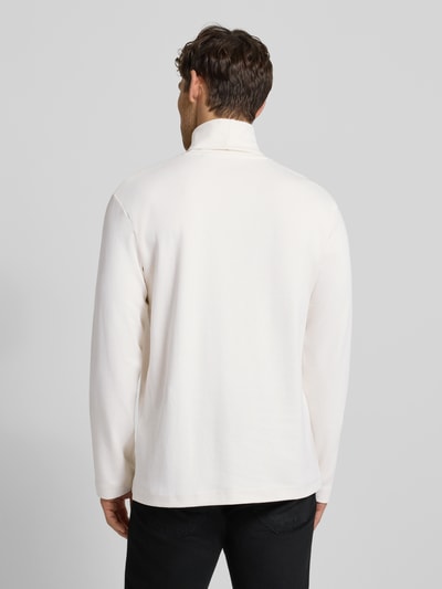 Tom Tailor Regular fit coltrui van katoenmix Offwhite - 5