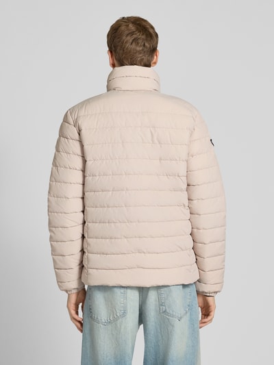 Superdry Gewatteerd jack met opstaande kraag, model 'Fuji' Offwhite - 5