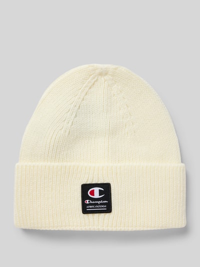 CHAMPION Czapka z imitacji dzianiny model ‘Rib’ Beżowy 1