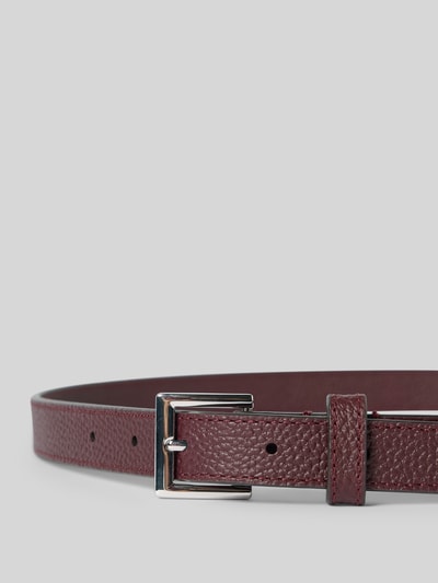 Lauren Ralph Lauren Gürtel aus Rindsleder mit Dornschließe Dunkelgrau 2