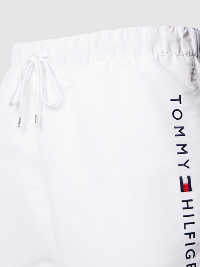 Tommy Hilfiger Shorts mit Label-Print Weiss 2