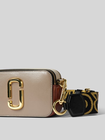 Marc Jacobs Crossbody Bag aus echtem Leder Anthrazit 3