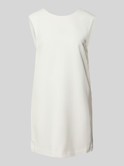 Vila Kokerjurk met strikdetail, model 'VIGERY' Offwhite - 2