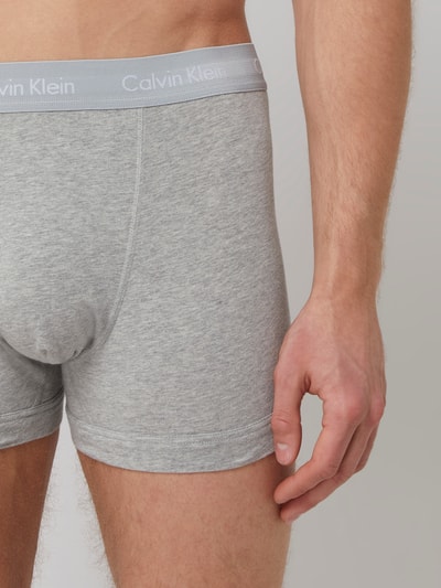 Calvin Klein Underwear Trunks mit Stretch-Anteil im 3er-Pack Mittelgrau 5