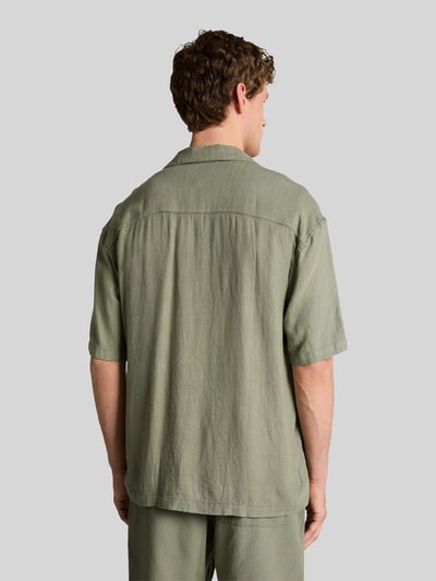 Tom Tailor Denim Loose Fit Freizeithemd aus Leinen-Viskose-Mix Mint 5
