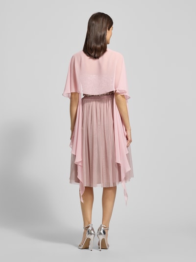 Vera Mont Stola aus Chiffon mit Knopfverschluss Rose 5