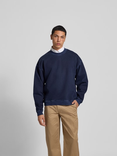 Dsquared2 Sweatshirt mit gerippten Abschlüssen Marine 4