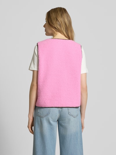 LOLLYS LAUNDRY Weste mit aufgesetzten Taschen Modell 'Hugo' Pink 5