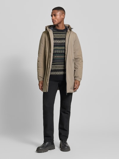 ECOALF Kurtka z kapturem Piaskowy 1