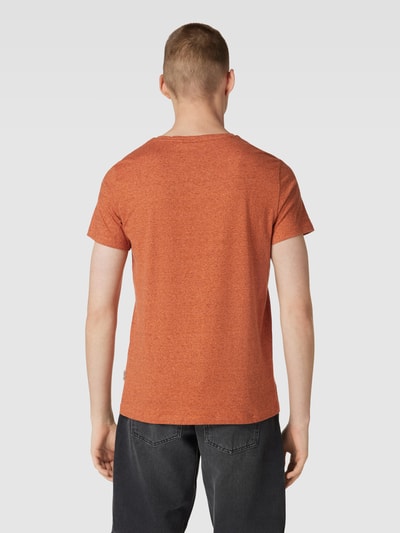 Blend T-Shirt mit Label-Detail Orange 5