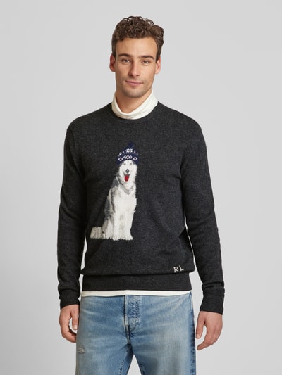 Polo Ralph Lauren Strickpullover aus Kaschmir Anthrazit 4