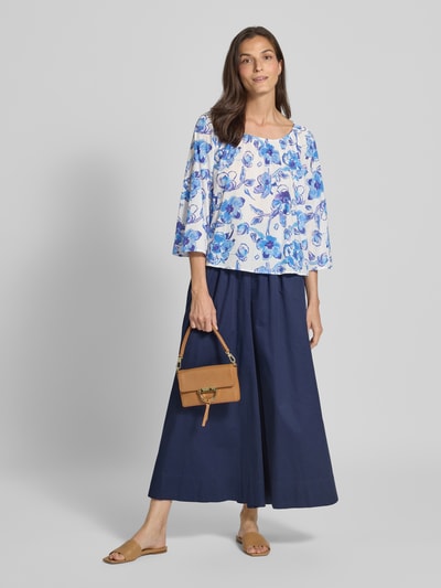 Christian Berg Woman Regular Fit Bluse mit 3/4-Arm Blau 1