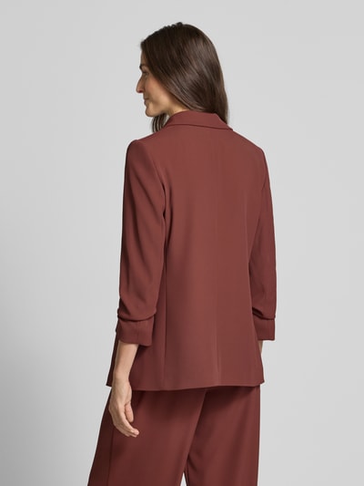 Jake*s Collection Longblazer mit 3/4-Arm Bordeaux 5