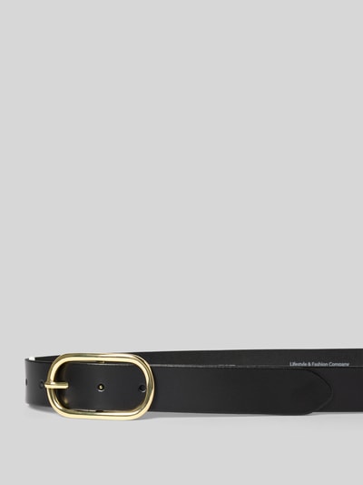 Weinmann Gürtel aus Rindsleder mit Dornschließe Black 2