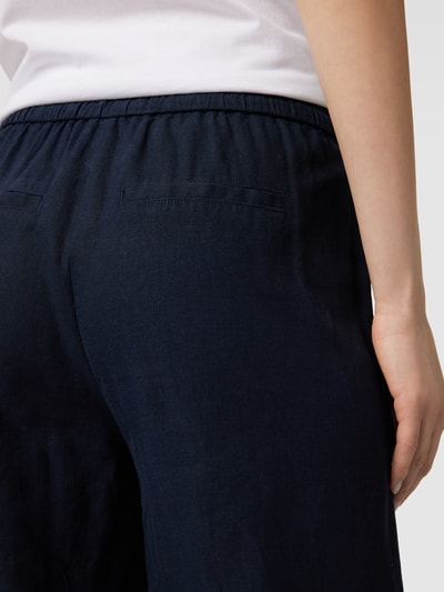 Christian Berg Woman Stoffen broek met persplooien Donkerblauw - 3