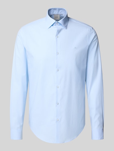 CK Calvin Klein Slim fit zakelijk overhemd met knoopsluiting Bleu - 2
