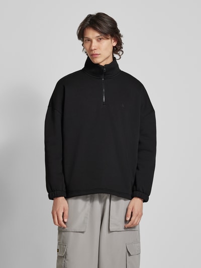 Calvin Klein Jeans Sweatshirt mit Stehkragen Modell 'COLORBLOCK' Black 4