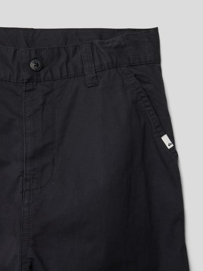 Quiksilver Spodnie z detalami z logo model ‘RADICAL TIMES’ Czarny 2