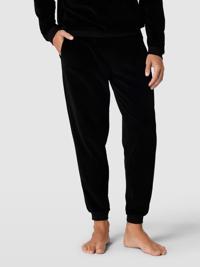 BOSS Sweatpants mit seitlichen Eingrifftaschen Black 4