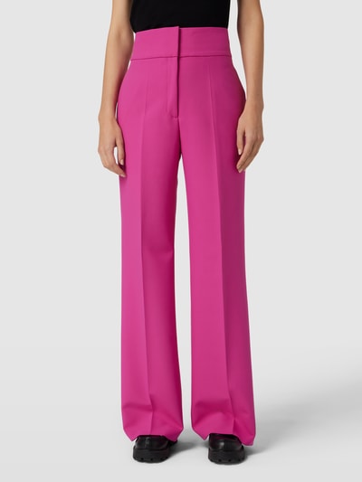 HUGO Stoffhose mit Bügelfalten Modell 'Himia' Fuchsia 4