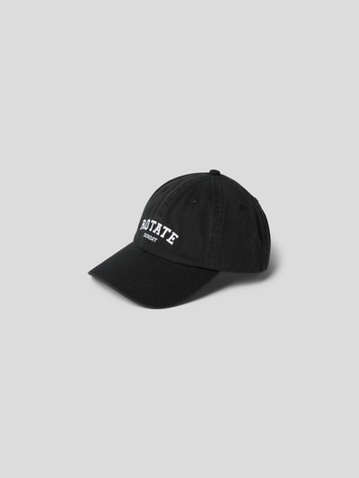 ROTATE BIRGER CHRISTENSEN Basecap mit Label-Stitching Black 2