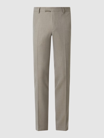 Pierre Cardin Pantalon met stretch, model 'Ryan' - 'Futureflex' Roodbruin - 2