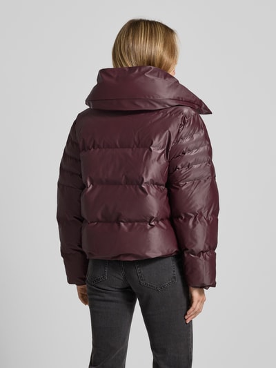 RAINS Gewatteerd jack met tweewegsritssluiting, model 'Alta Vision' Aubergine - 5