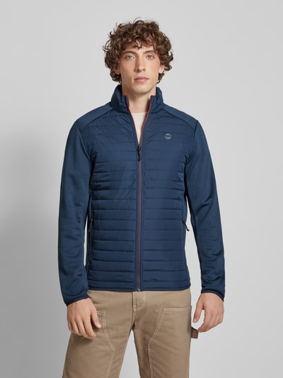 Jack & Jones Steppjacke mit Label-Print Modell 'MULTI' Marine 4