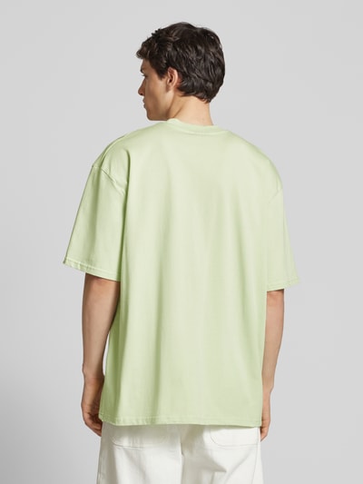 Pegador Oversized T-Shirt mit Label-Print Mint 5