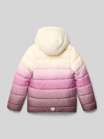 s.Oliver RED LABEL Regular Fit Steppjacke mit Pailletten-Besatz Rosa 3