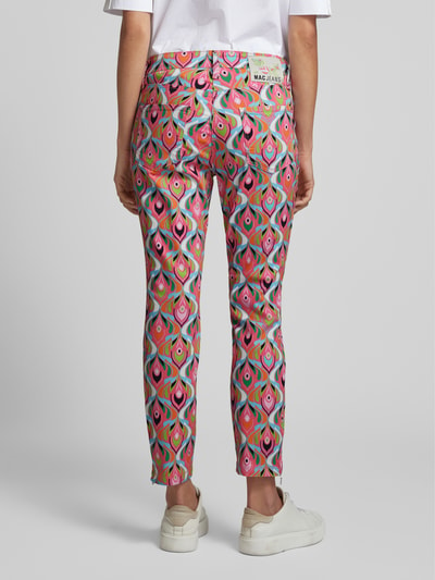 MAC Slim fit broek met verkort model, model 'DREAM CHIC' Felroze - 5