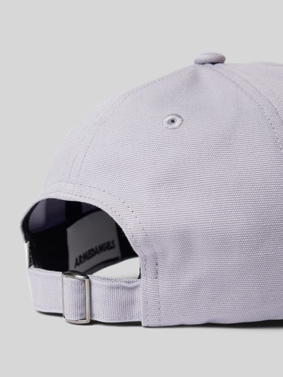 Armedangels Basecap mit Label-Stitching Modell 'YENAAS' Flieder 3