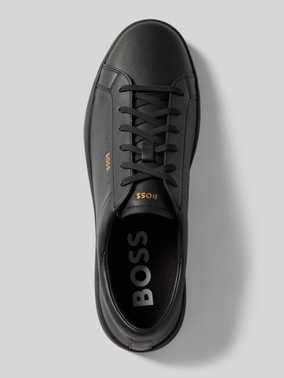 BOSS Sneakers met labelprint, model 'Belwar' Zwart - 4