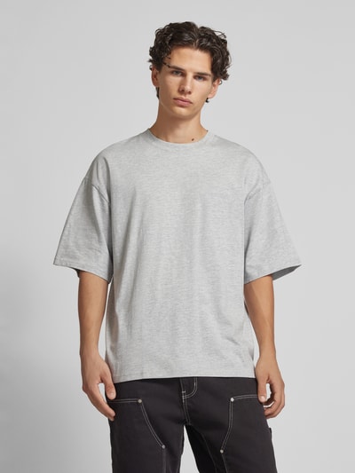 REVIEW Essentials Oversized T-Shirt  Hellgrau Melange 4