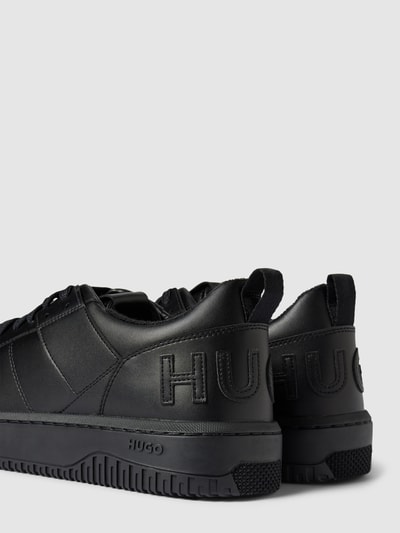 HUGO Sneakers met labeldetail, model 'Kilian' Zwart - 2