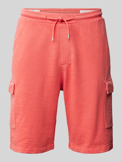 s.Oliver RED LABEL Regular Fit Sweatshorts mit Cargotaschen Koralle 2