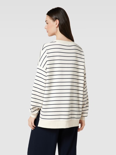 Soyaconcept Sweatshirt mit Streifenmuster Modell 'BARNI' Marine 5